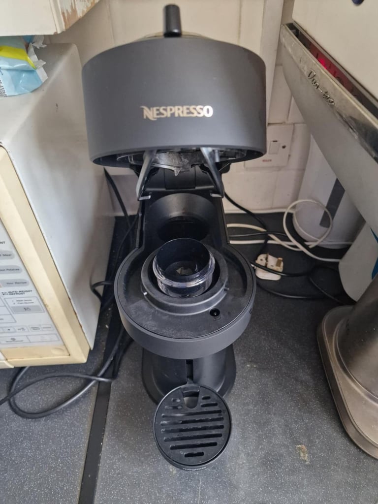 Nespresso coffee machine with milk frother for sale 