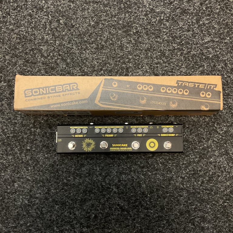 image for Sonicbar Sonicake BOOM Ave. Bass Guitar Multi Effects Pedal