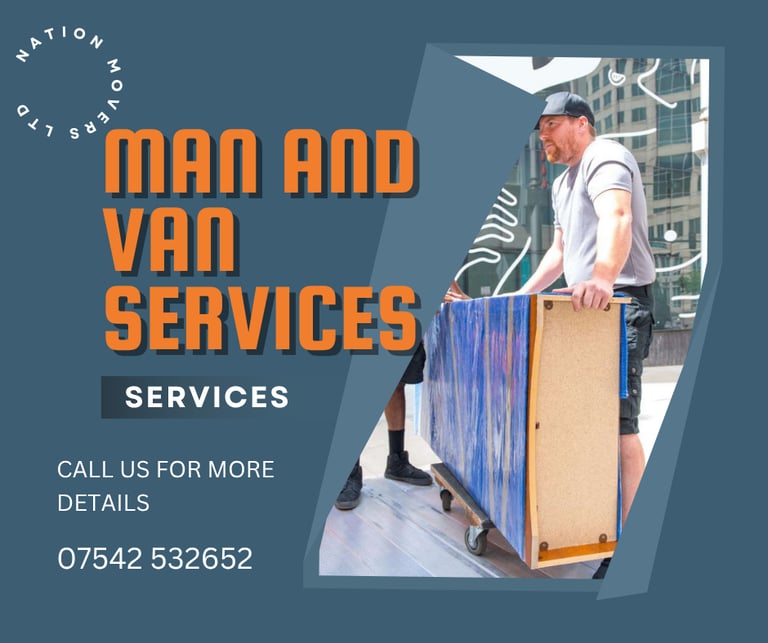 🚚 24/7 MAN AND VAN HIRE HOUSE OFFICE PIANO FURNITURE MOVERS RUBBISH REMOVALS UK & EUROPE