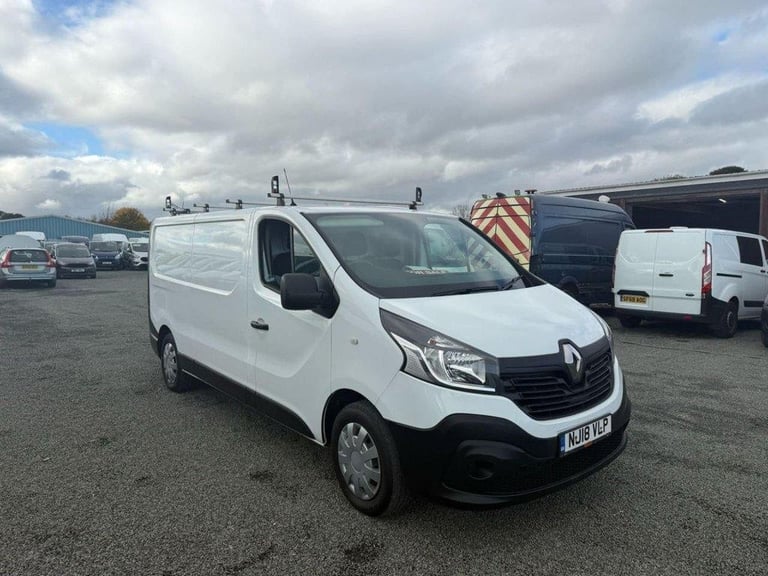2018 ON 18 PLATE RENAULT TRAFFIC L129 BUSINESS DCI LWB DIESEL VAN ULEZ FREE ZONE