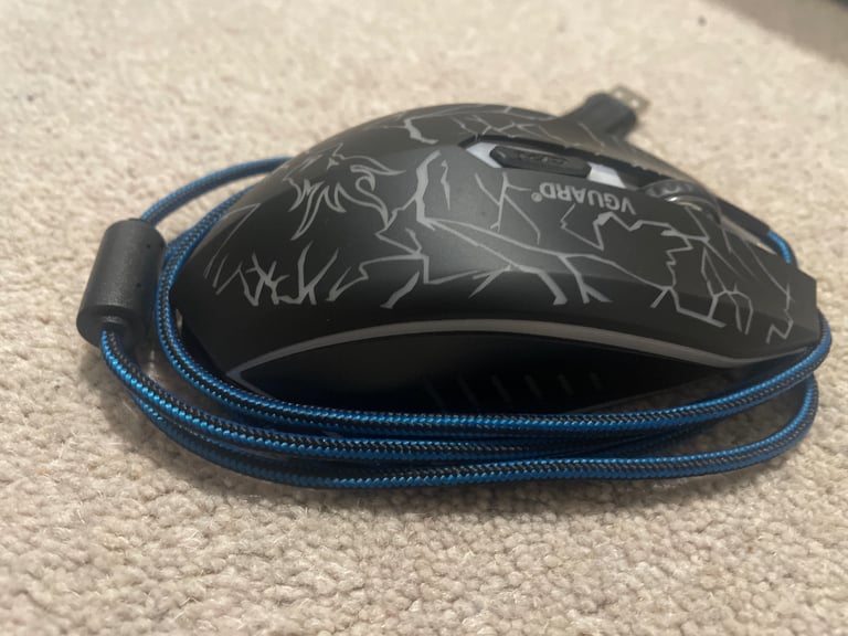 VGuard Wired RGB Gaming Mouse - Great for Laptops and PCs