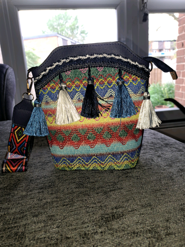 image for Tasselled cross body bag. New and unused 