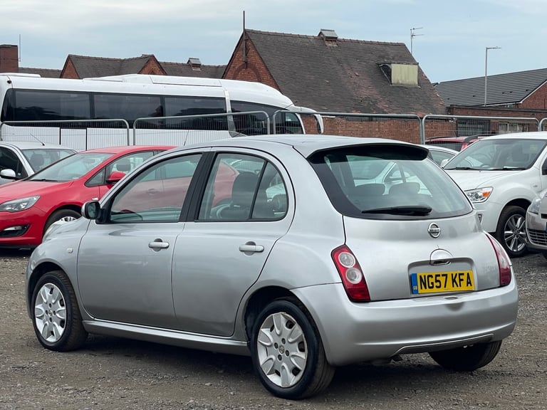 * 57 2008 NISSAN MICRA AUTOMATIC AUTO 1.4 ACENTA 5 DOOR + LONG MOT JUNE 2026 * 