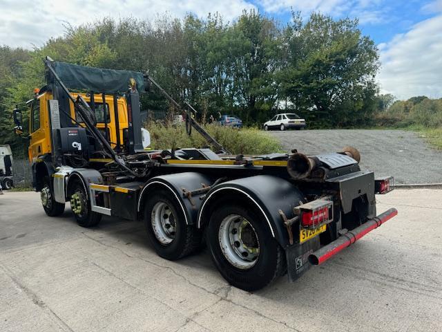 2020 20 DAF CF 450 E6 8x4 Multi-Lift Ultima24 hook loader sheet ex council