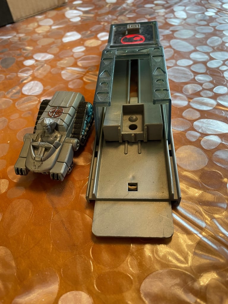 Thundercats 1985 Thundertank And Launcher. Original Good Condition Toy. Works!