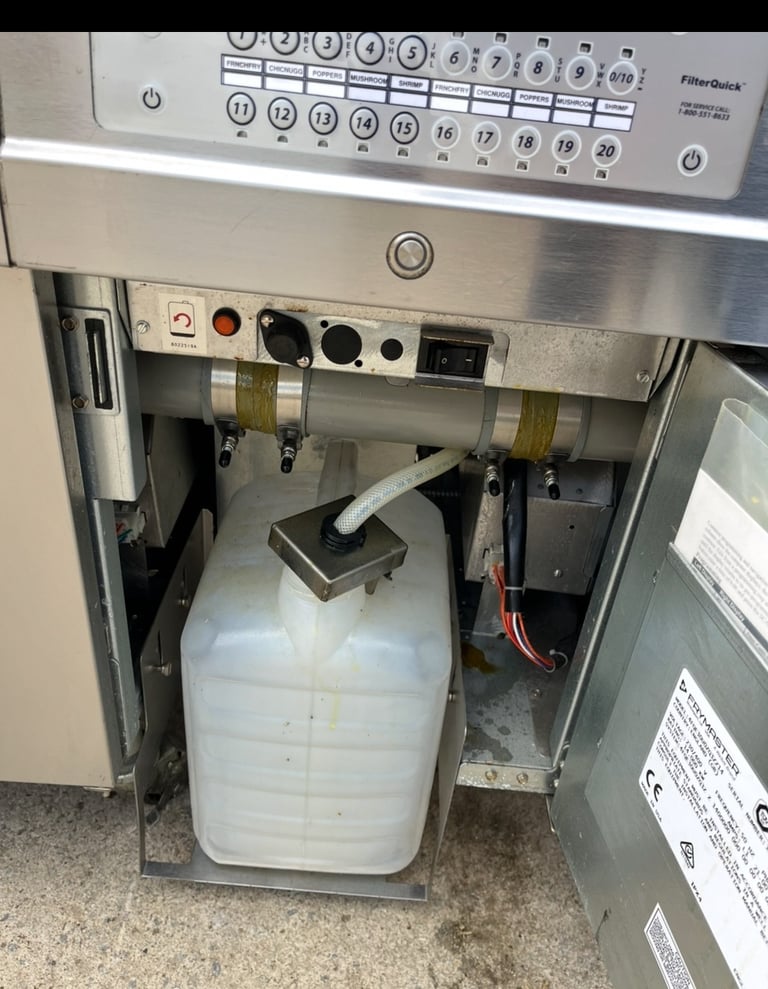 Frymaster FQG3OU Filter Quick Oil-Conserving Gas Fryer