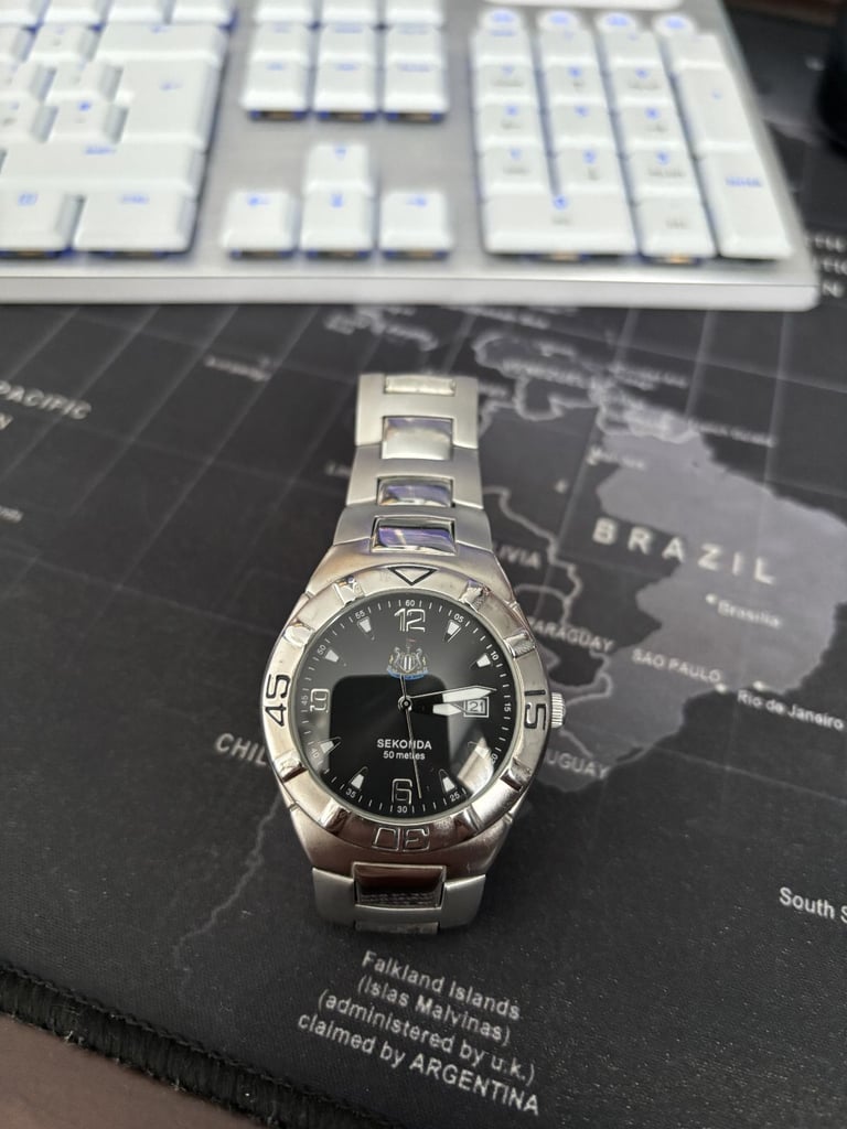 RARE Sekonda Newcastle United Watch NUFC Toon Toon