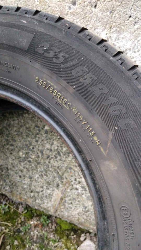 michelin agilis 235 65 16 sprinter van tyre