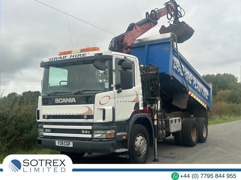 image for Scania P-Series P94 310 6 X 4 Tipper with Grab
