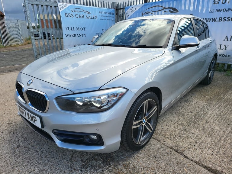 2017 BMW 1 Series 120d Sport 5dr [Nav/Servotronic] Step Auto HATCHBACK Diesel Automatic