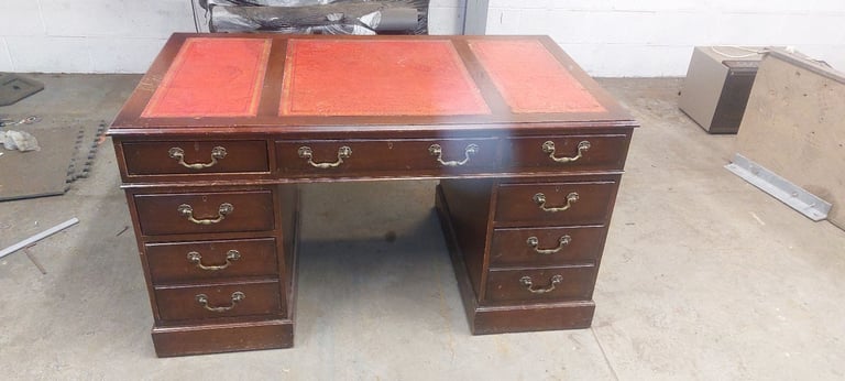 Antique - Captains Style Office Desk