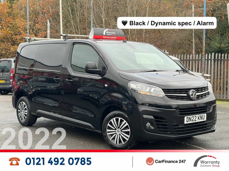 2022 Vauxhall Vivaro 2900 1.5d 100PS Dynamic H1 Van PANEL VAN Diesel Manual