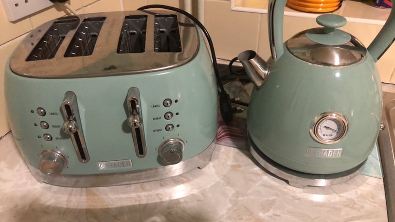 image for Kettle and 4 slice toaster