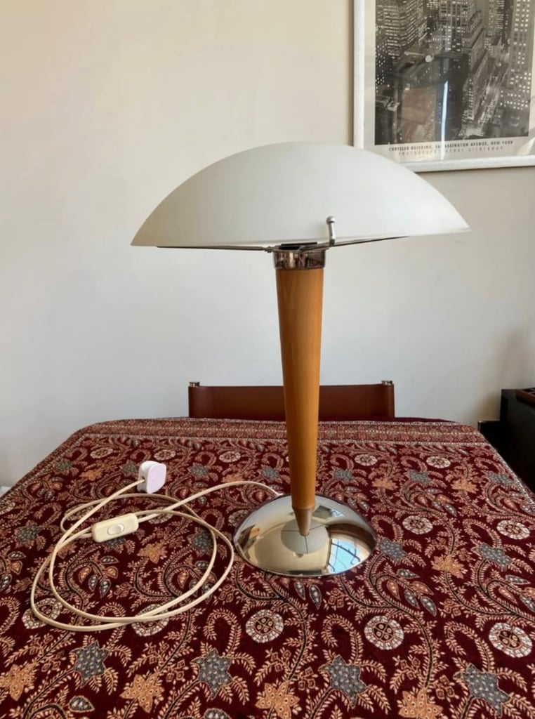 image for Vintage IKEA Kvintol mushroom table lamp from the years 1990