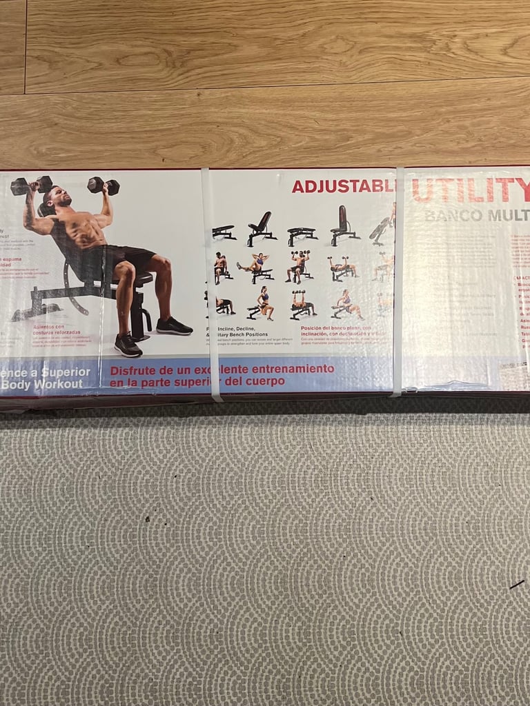 image for Weider Adjustable Weights Bench