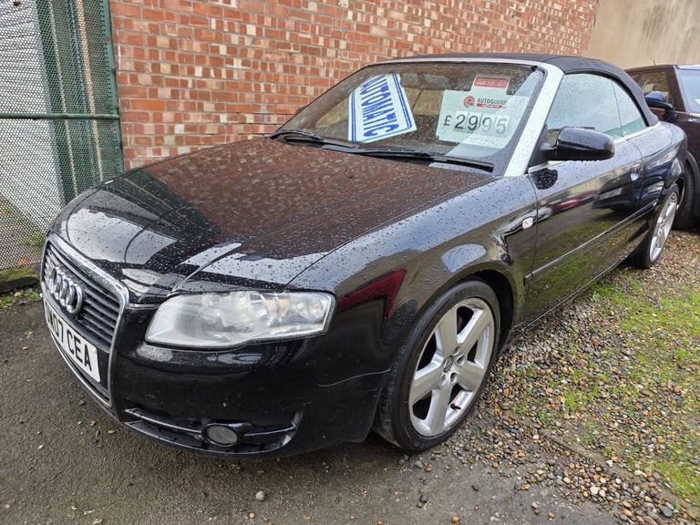 2007 Audi A4 3.0 TDi Quattro S Line 2dr Tip Auto CONVERTIBLE Diesel Automatic