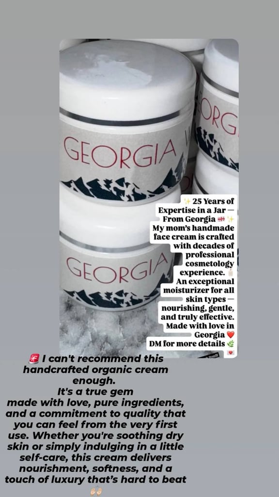 image for With love from GEORGIA 🇬🇪 ORGANIC FACE CREAM 