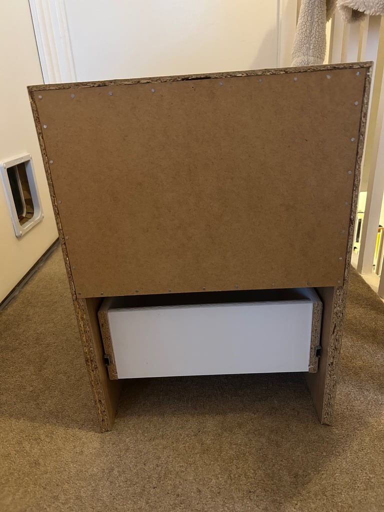 2 drawer bedside table 