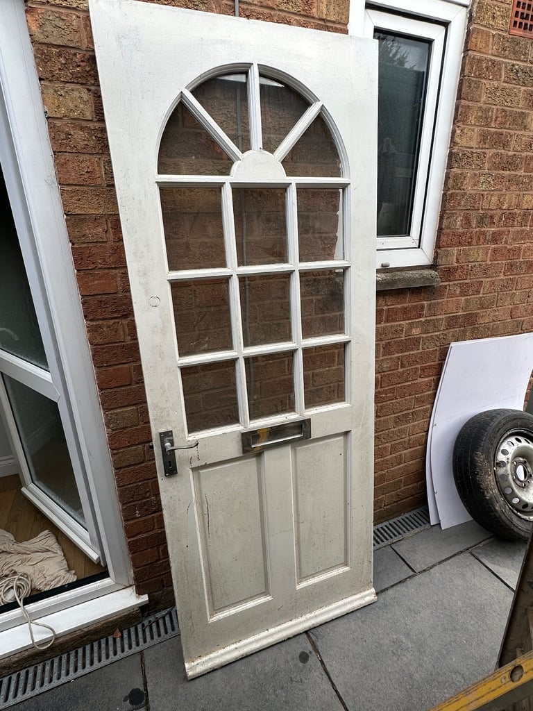 image for Heavy solid hardwood door.