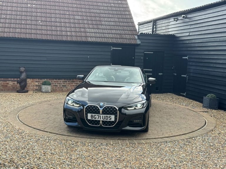 2021 BMW 4 Series 2.0 420i M Sport Convertible 2dr Petrol Auto Euro 6 (s/s) (184 ps) Convertible ...