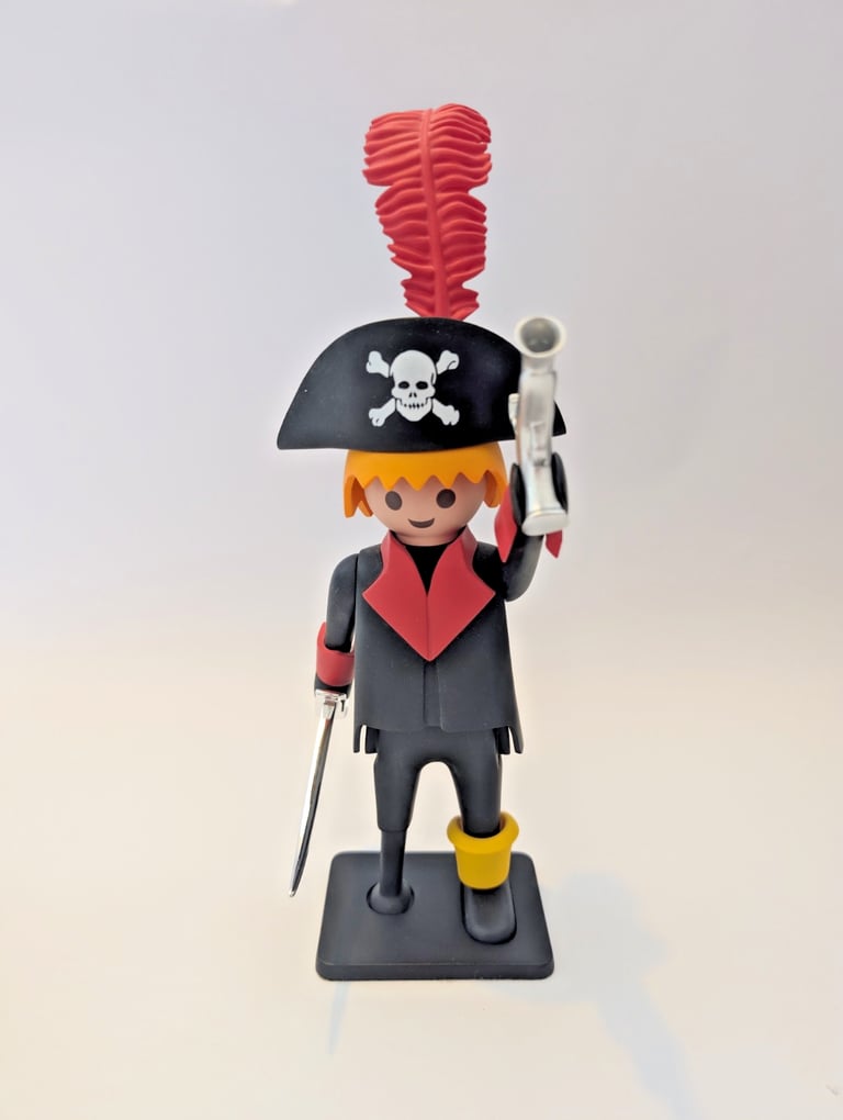 image for Plastoy Resin Playmobil Collectoys Pirate