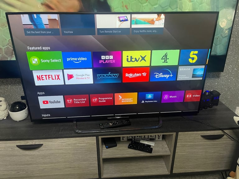 50” Sony android 4k uhd hdr smart tv 