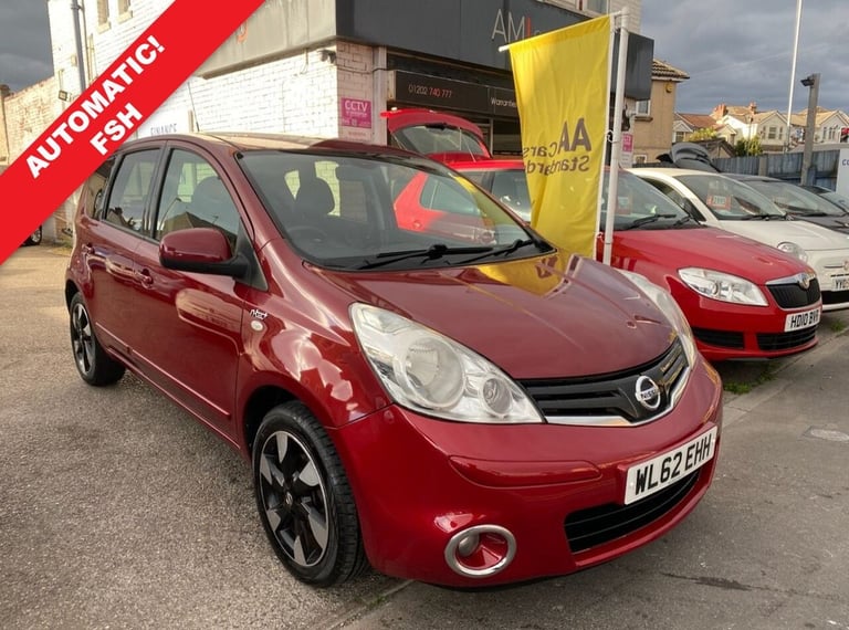 image for 2012 Nissan Note 1.6 16V n-tec+ Hatchback 5dr Petrol Auto Euro 5 (110 ps) Hatchback Petrol Automatic
