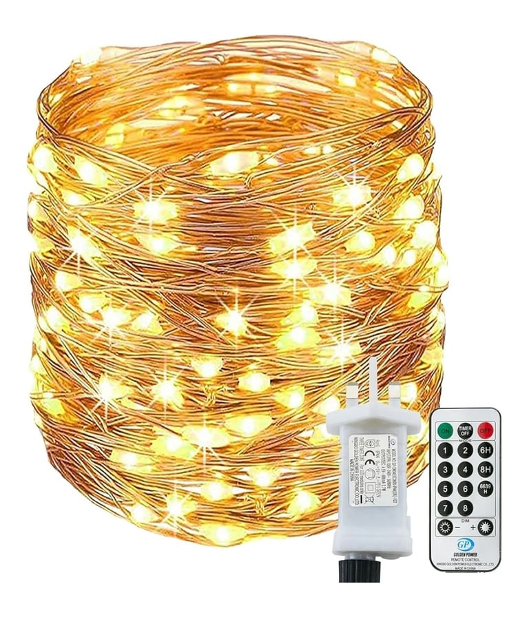 image for [220 LED] Fairy Lights Mains Powered, 25M 8 Modes