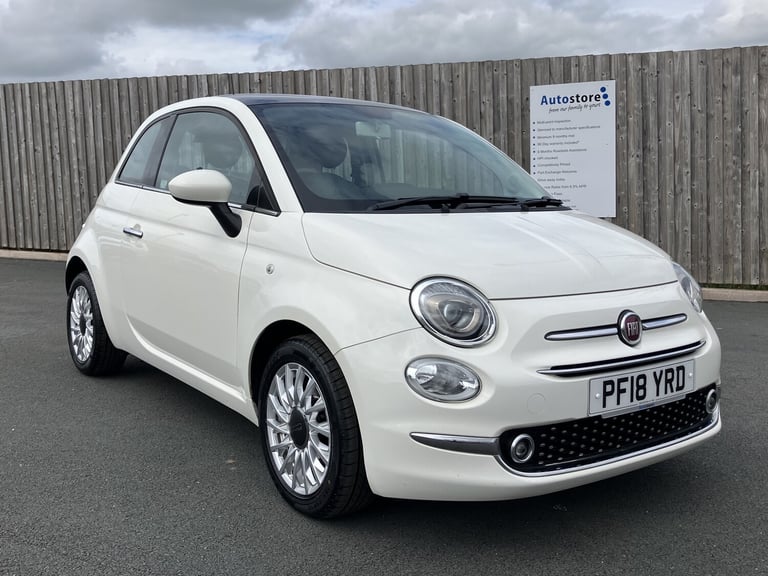 image for 2018 Fiat 500 1.2 Lounge 3dr Hatchback PETROL Manual