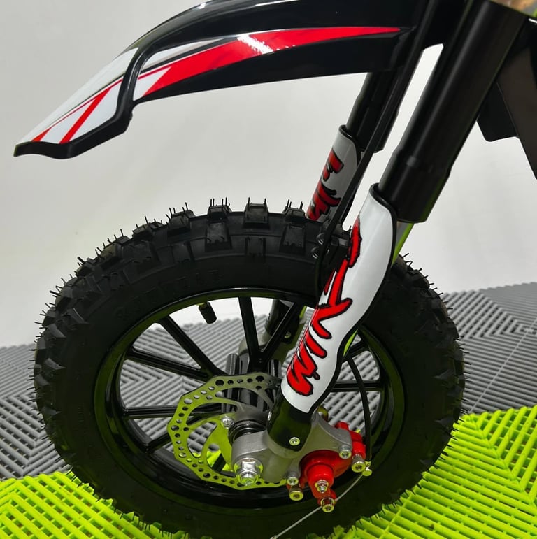 EBOX Wired 550W Electric Kids Bike - Red