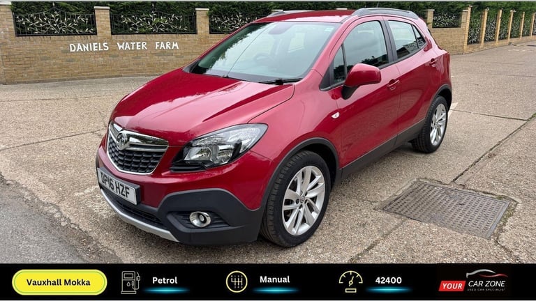 2016 Vauxhall Mokka 1.6i Exclusiv Suv HATCHBACK Petrol Manual