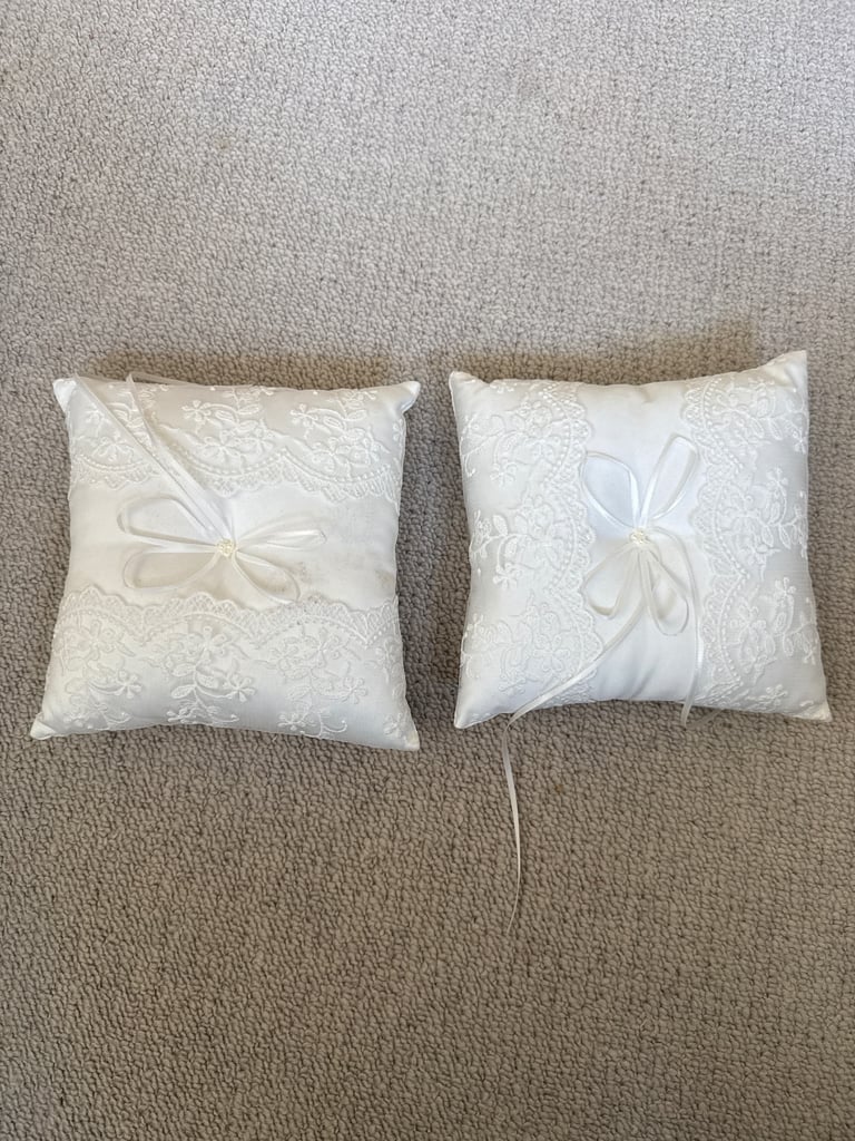 image for 2 Ring Bearer Pillows