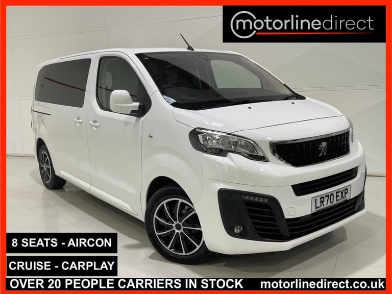 2020 Peugeot Traveller 2.0 BlueHDi 180 Active Standard [8 Seat] 5dr EAT8 MPV DIESEL Automatic