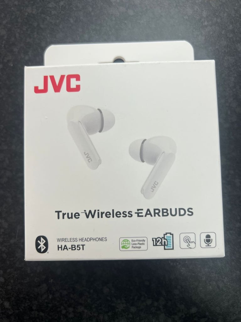image for JVC HA-B5T True Wireless Earbuds – Touch Control & Extended Playtime