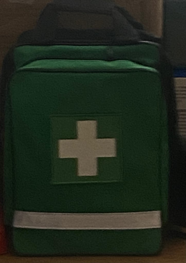 image for First aid response kit backpack 