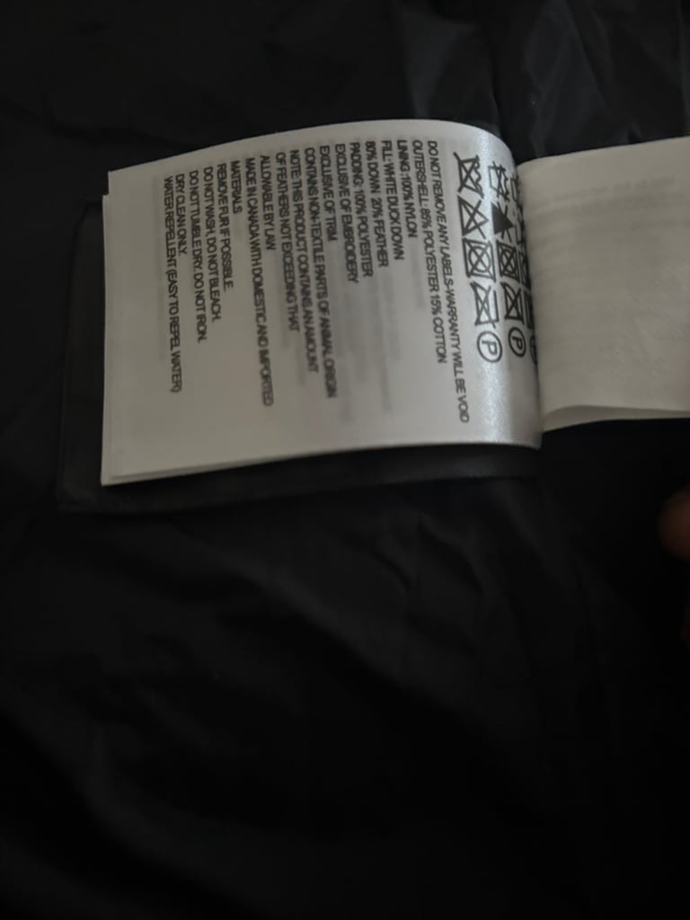  Canada Goose Macmillan Parka Down Padde