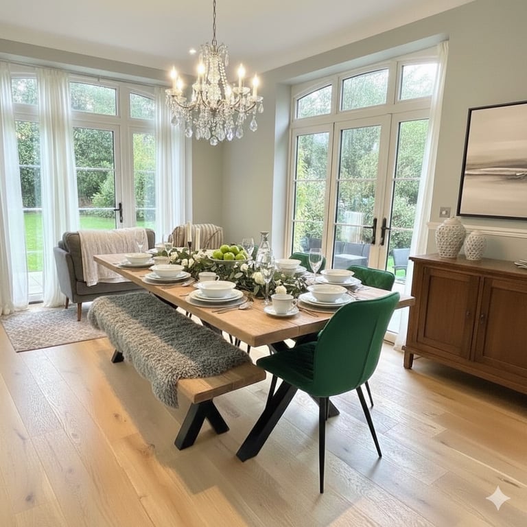 Dining tables Scaffold boards