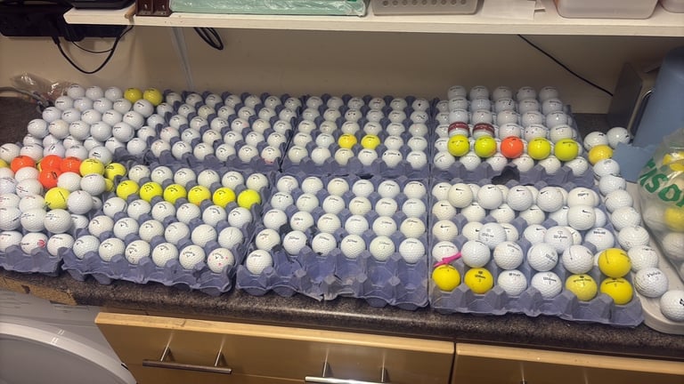 image for Golf Balls. Titleist, TaylorMade, Srixon, Callaway, Nike, Wilson, Bridgestone.