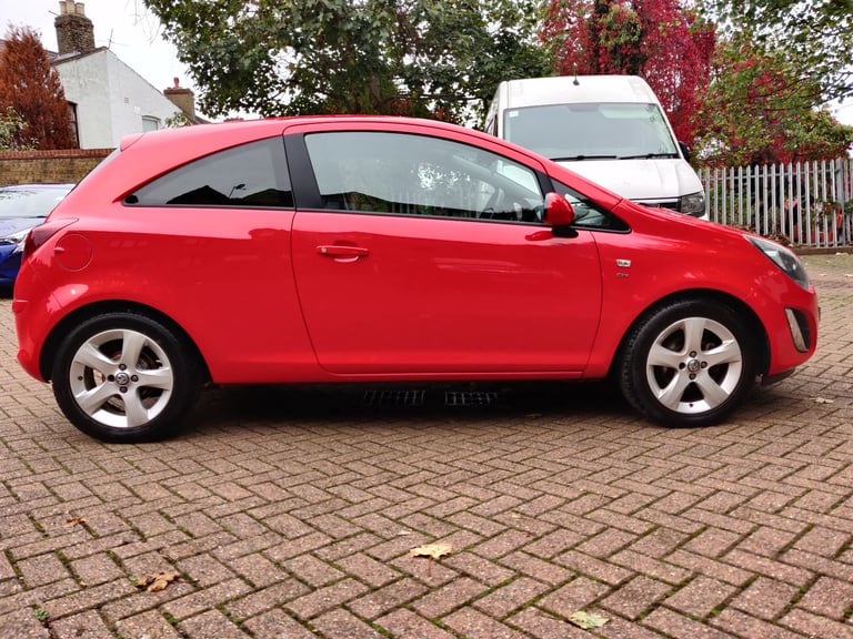 VAUXHALL CORSA 1.2 SXi 2014 64 REG RED 3 DOOR HATCH 5 SPEED MANUAL A/C 98K ULEX FREE EXCELLENT!