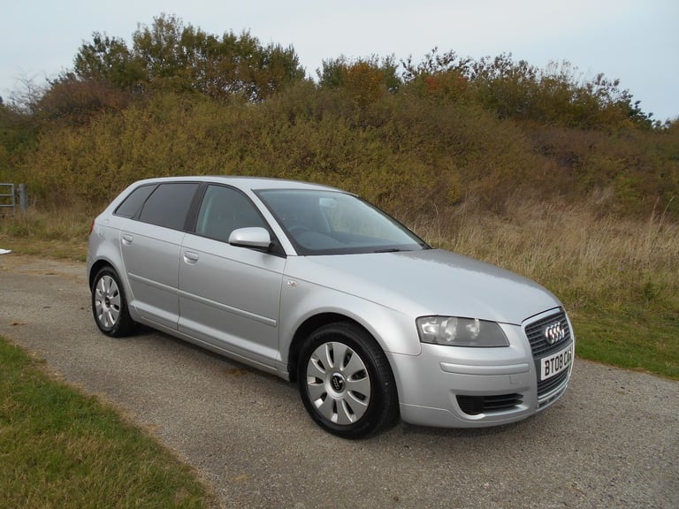 AUDI A3 SPECIAL EDITION 1.6 HATCHBACK STUNNING SILVER 2008 BARGAIN ONLY £1495 *LOOK* PX/DELIVERY