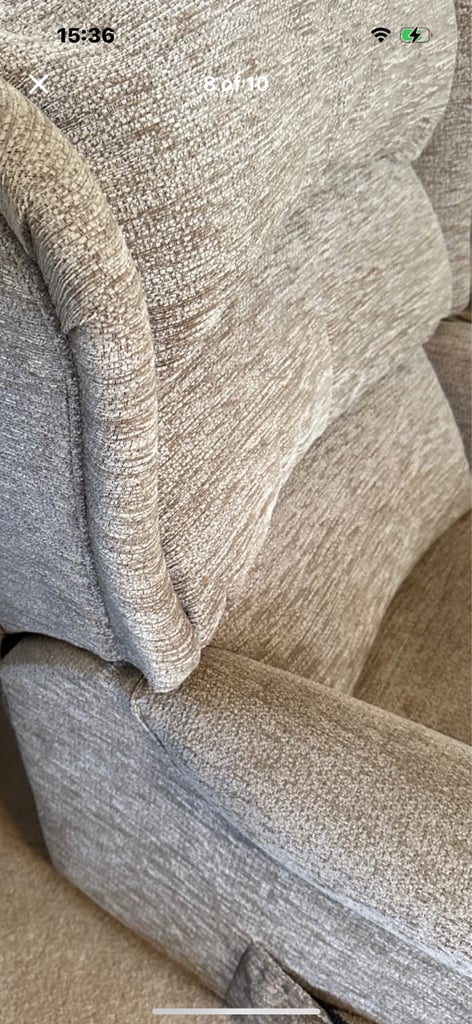 Riser recliner chair - for help with mobility 