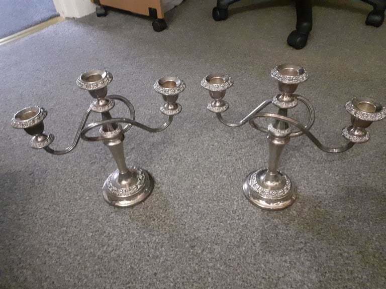 image for Pair of candlesticks 