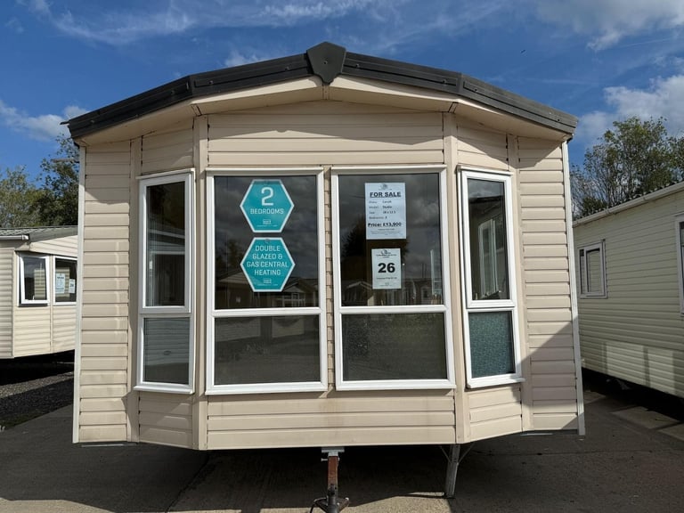 image for 2 Bed Double Glazed & Central Heated Static Caravan, Offsite Sale / Private Land