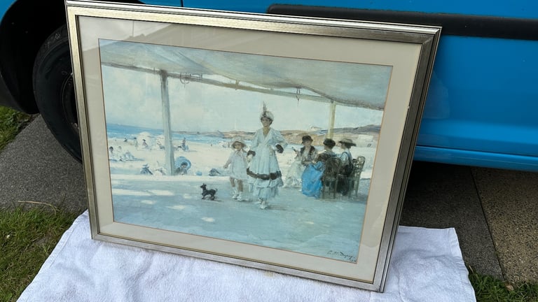 image for Framed Seaside Print