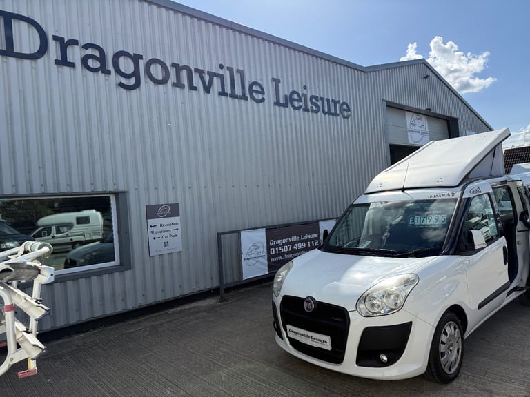 2015 (65)reg Fiat Doblo 1.6 M-Jet Camper Van - 1 Owner - 15250 miles