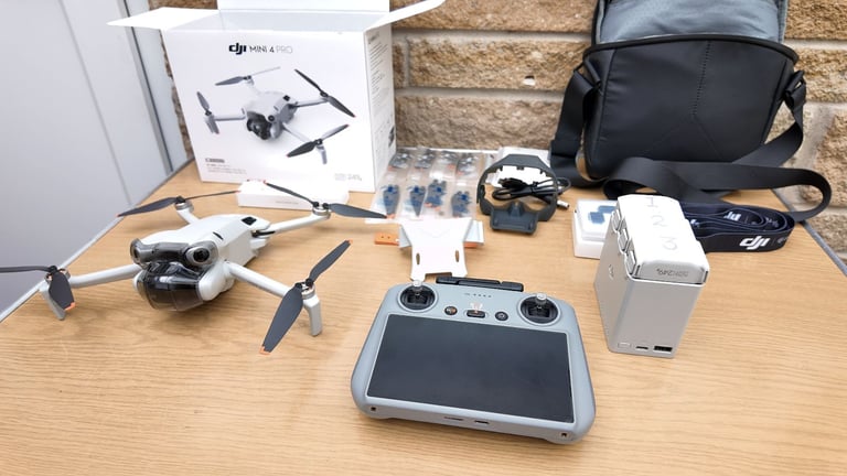 DJI Mini 4 Pro Fly More Combo With RC2 Controller + 18 months DJI Warranty