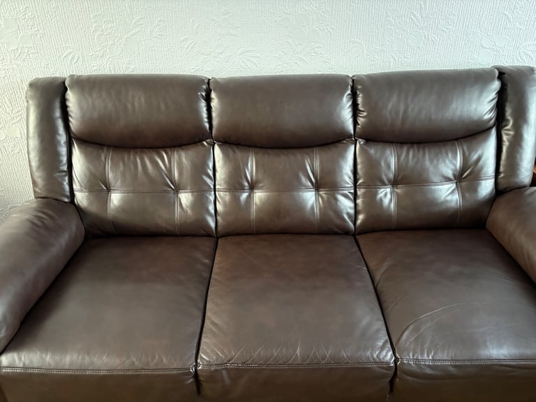 Leather sofas