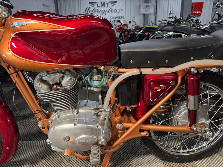 1958 Ducati 175 sport, press tube, outstanding quality, the best we’ve seen 