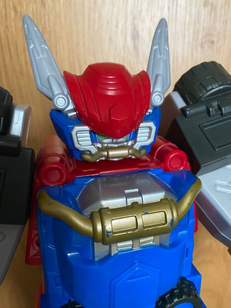 LARGE 20" POWER RANGERS BEAST MORPHERS BEAST-X MEGAZORD ACTION FIGURE WITH SWORD HASBRO 2019