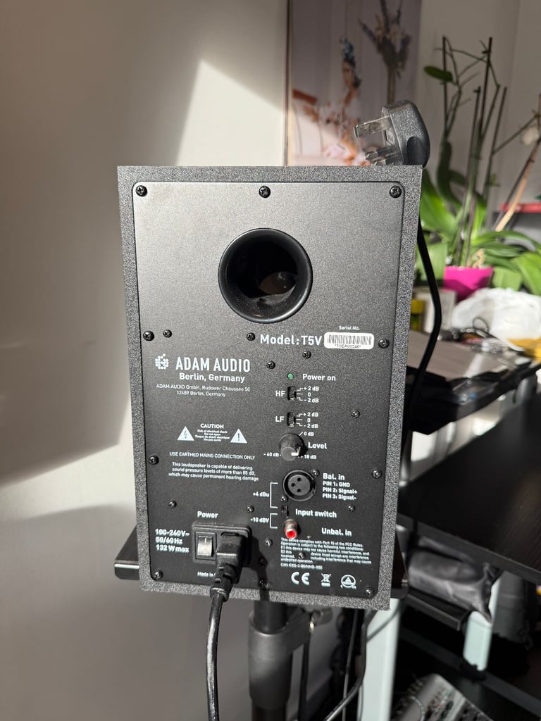 2 Adam Audio speakers for DJing/Computer Gaming/Other Uses